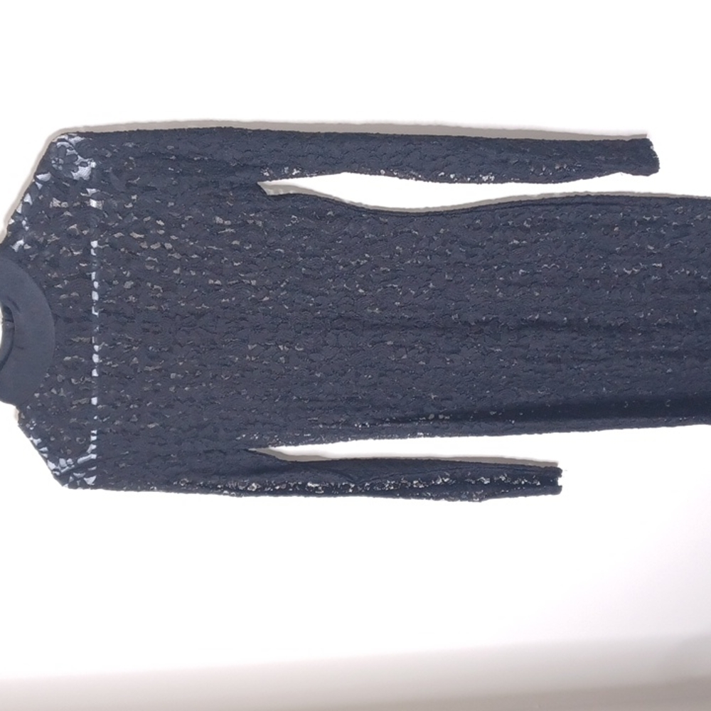 Women’s Black Lace Dress - Picture 4 of 6